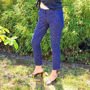 Gap blue skinny crop pants size 4 regular